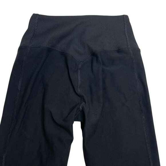 Alo High-Waist Alosoft Lounge Legging Solid Black Small - Picture 6 of 8